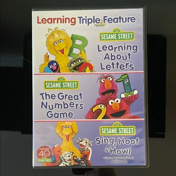 Sesame Street Learning Triple Feature DVD - Picture 2 of 6